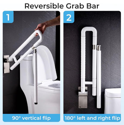 Reversible Grab Bar - 90 grados vertical y 180 grados lateral