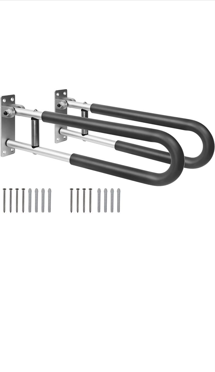 Baño equipado con dos barras abatibles PEPE Mobility