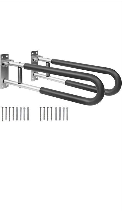 Baño equipado con dos barras abatibles PEPE Mobility