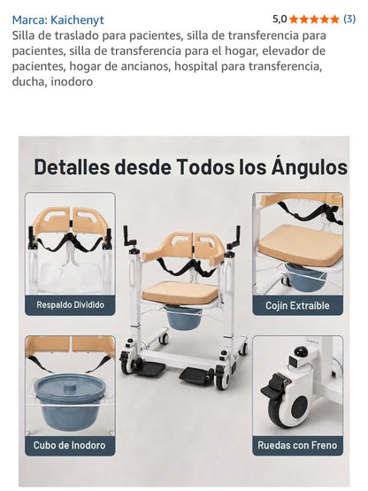 Silla Kaichenyt - fuerte, estable y fácil de limpiar
