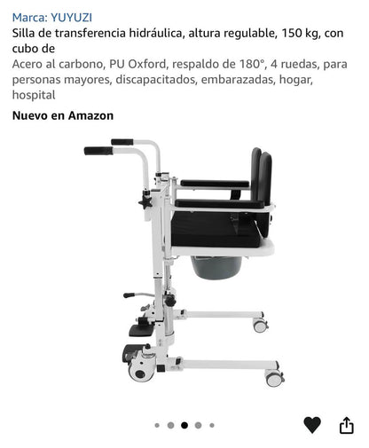 Silla YUYUZI - detalle de ruedas con freno