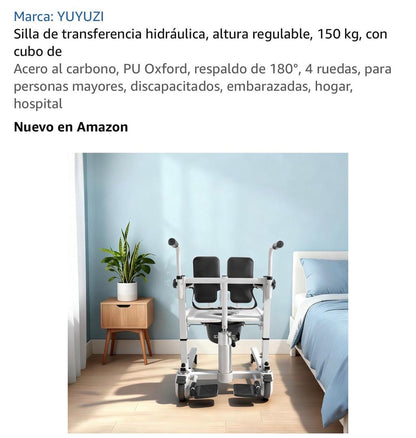Silla YUYUZI - cubo higiénico extraíble